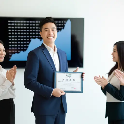 在他的报告取得成功后，他被晋升为高级项目分析师。