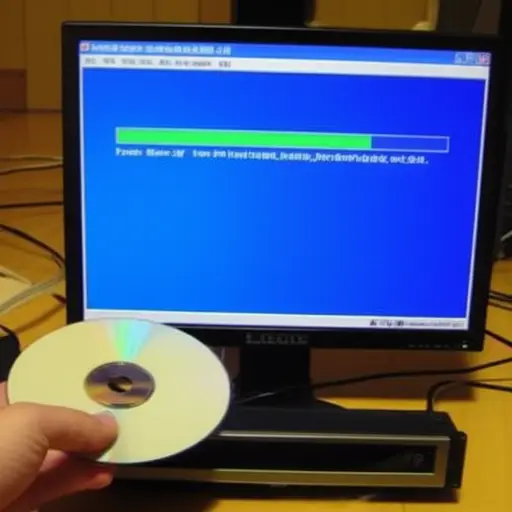 我从CD-ROM安装了软件。