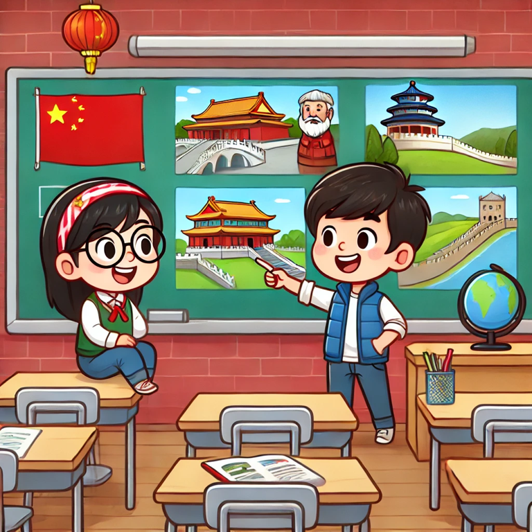 你来自哪里？我来自中国。