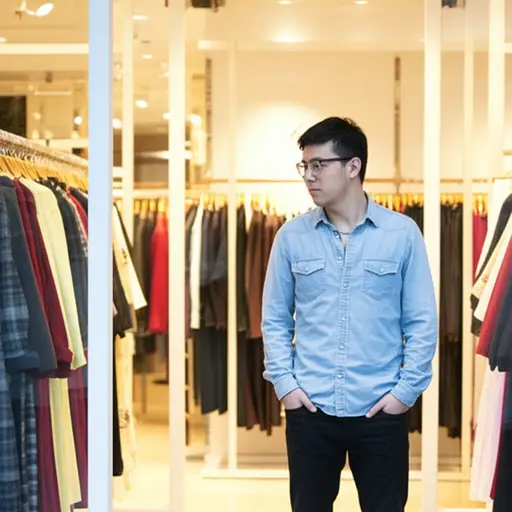 老实说，我确实讨厌买衣服。