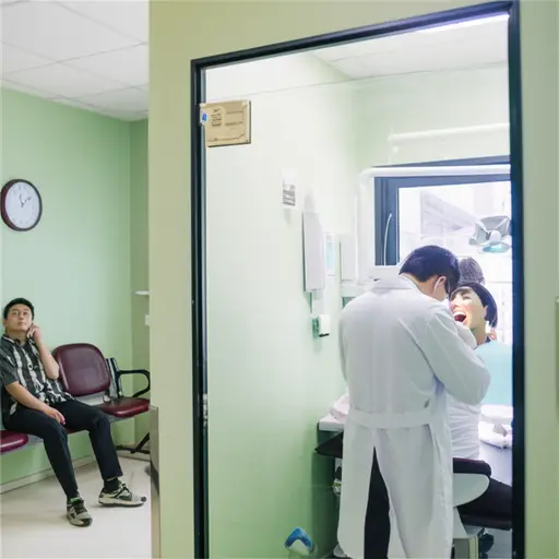 牙医让我等了很长时间。