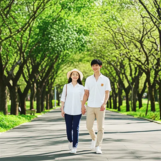 今天天气真好，我们去公园散步吧。