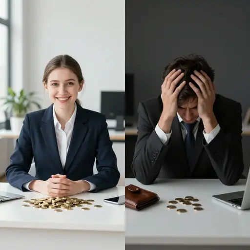 两家公司都获得了巨额利润/亏损。