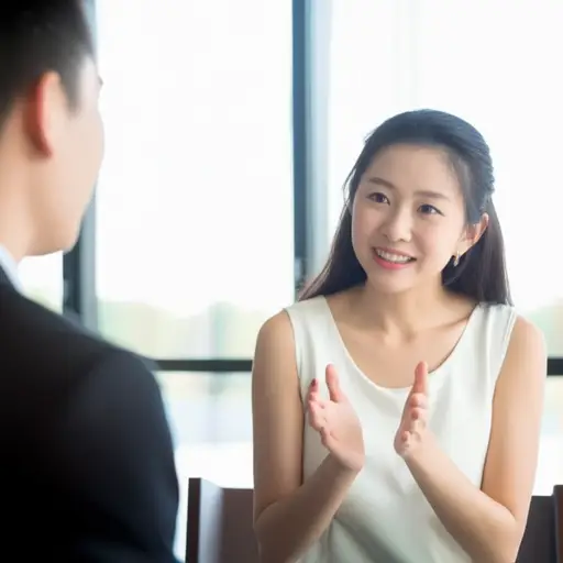 她给了我一条非常有用的建议。