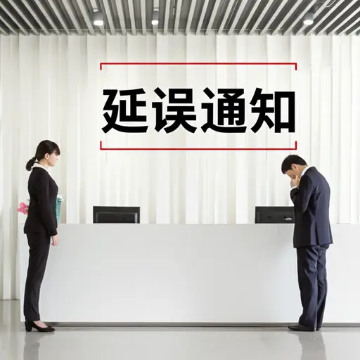 该公司为此次延误致歉。