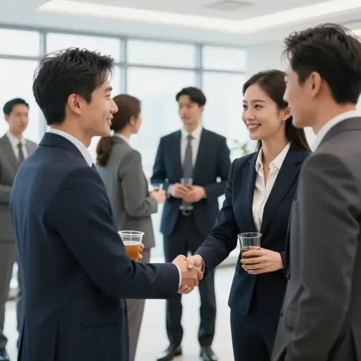 她决定参加，仅仅是为了社交机会。