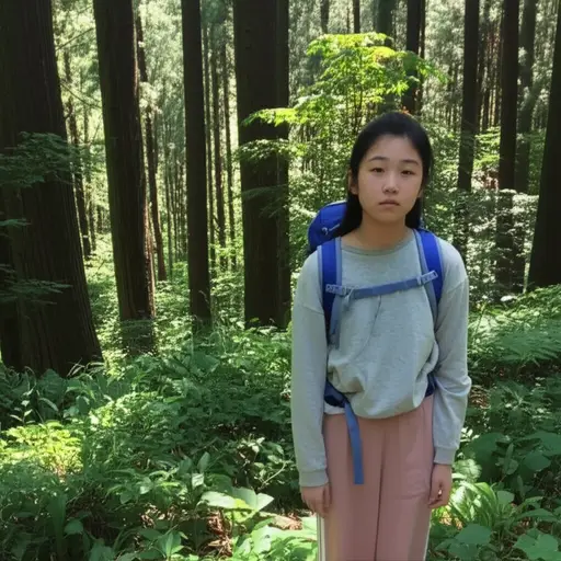 这个故事是关于一个勇敢的女孩。