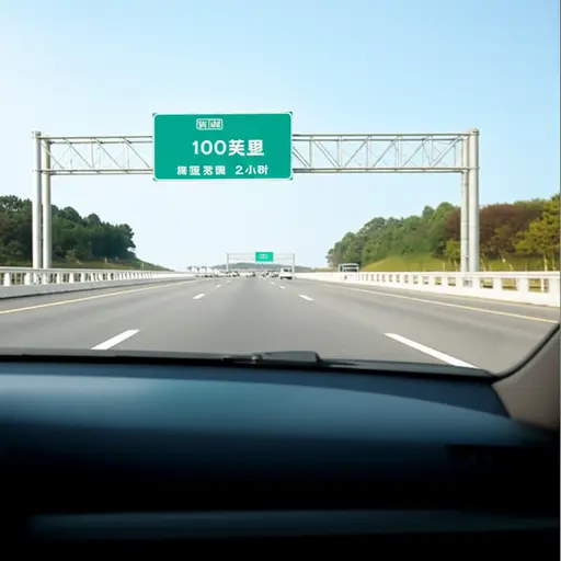 在过去的两个小时里，我们已经开了一百英里。