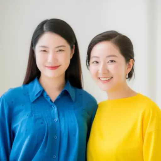 你姐姐看起来很像你。
