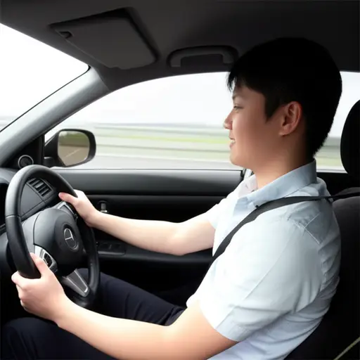 我学会了开车。