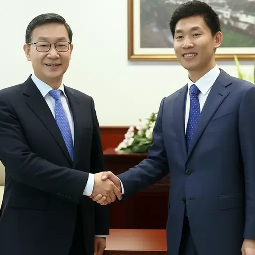 我见过总统——嗯，至少，我和他握过手。