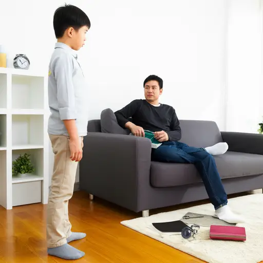 爸爸，我的书包在哪里？