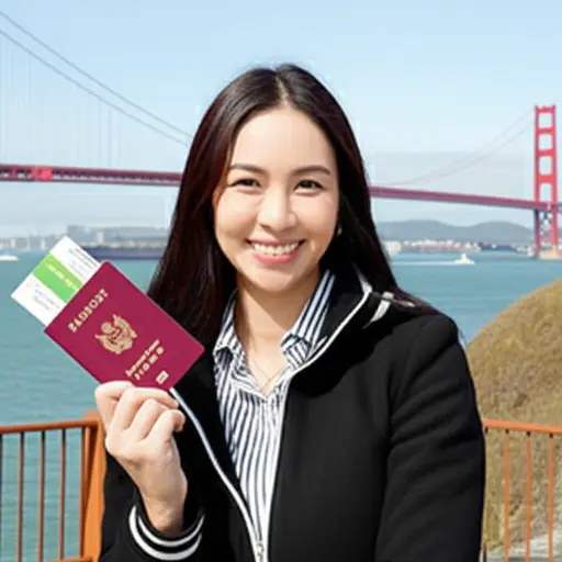 她是美国的常客。