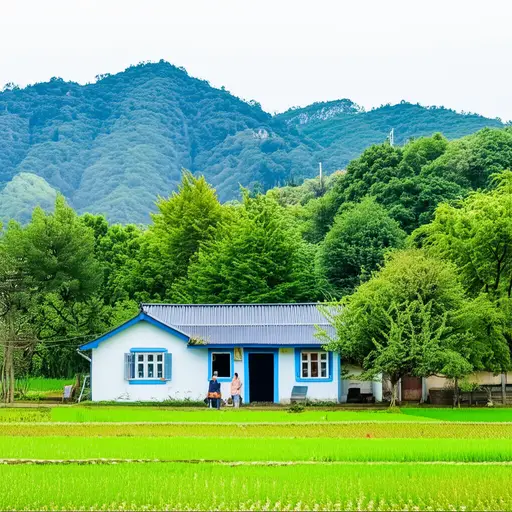 我们正在考虑搬到乡下，过上更安静的生活。