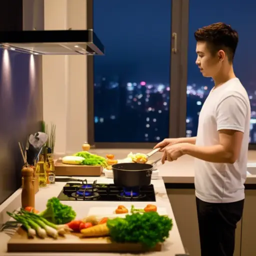 如果你想省钱，你总可以在家做饭而不是出去吃。