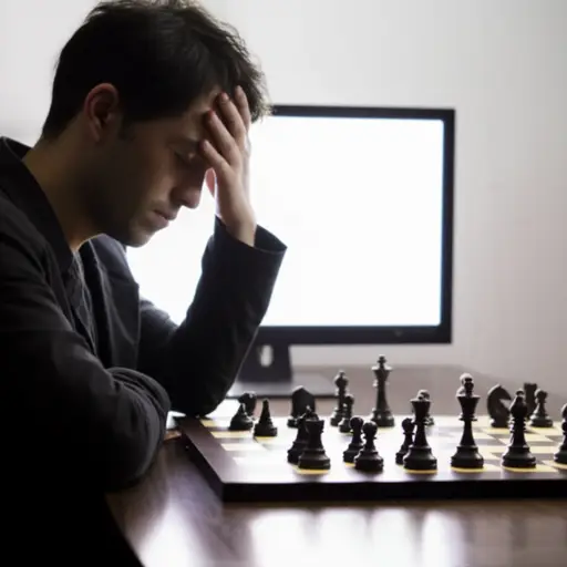 尝试赢得对抗那个象棋电脑是毫无希望的。