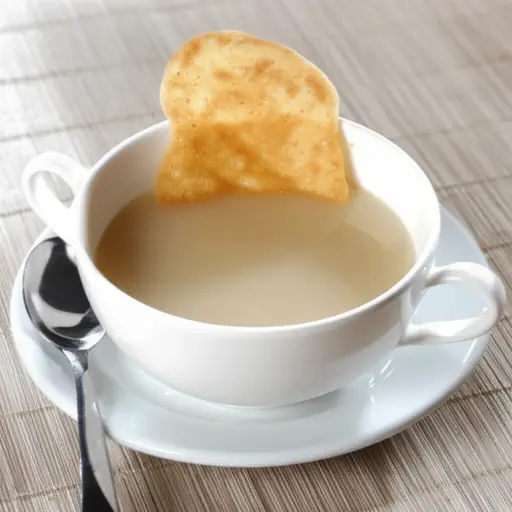 你想就着汤吃些薄脆饼干吗？