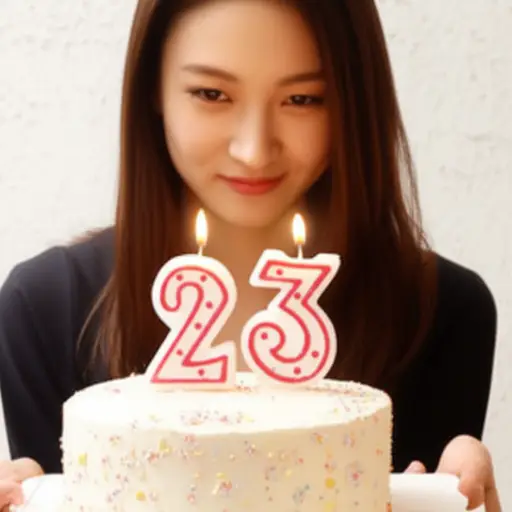 她23岁了。