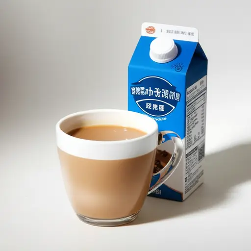 她喜欢加很多奶的咖啡。