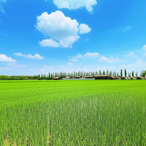 住在乡村给了我们一种极大的自由感。