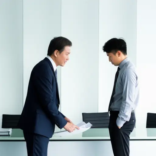 他从老板那里得到了一通严厉的批评。