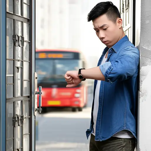 如果你不快点准备好，你会错过公交车。