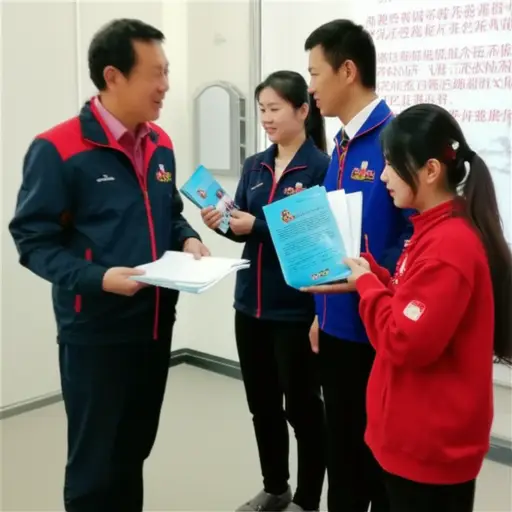 该组织向其成员分发推广材料。
