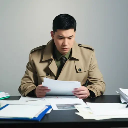 他雇佣了一位私人侦探来调查这个案子。
