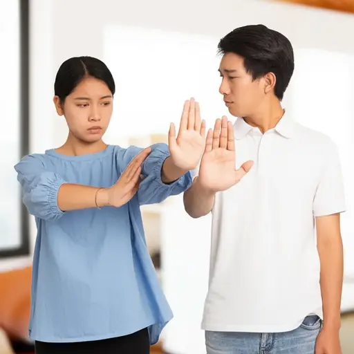 我们别吵了。