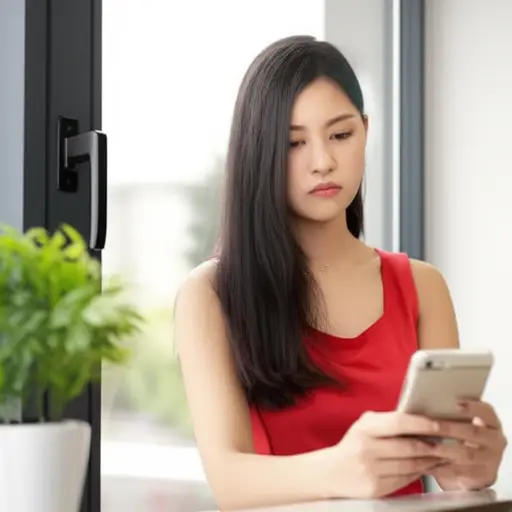 “我现在不能说话，”她说着快速放下了手机。