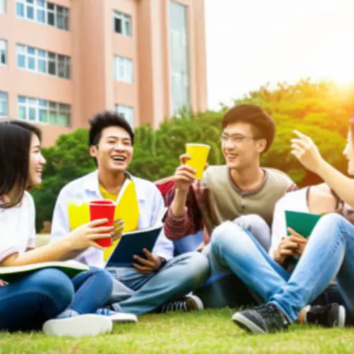 我大学时的社交生活很活跃。