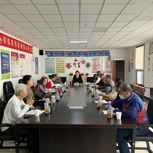 社区决定召开一次会议来讨论节日庆祝活动。