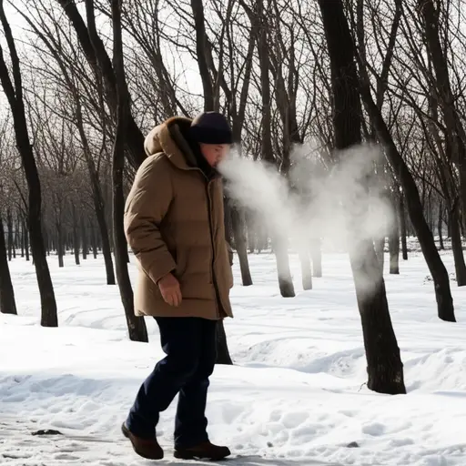 刺骨的寒冷使得长时间待在户外变得困难。