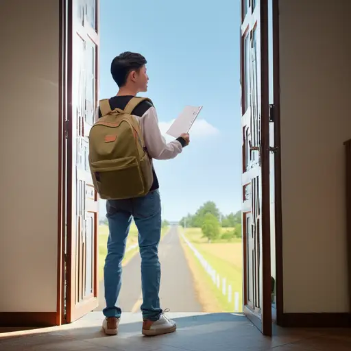 我明年要去上大学了。