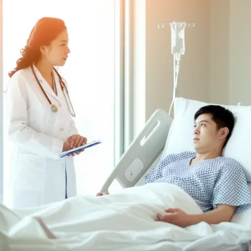 手术后，医生建议他休息几周。