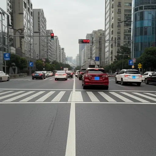 红灯意味着停止。