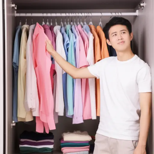 我穿什么颜色不重要，只要我不穿粉红色的衣服。