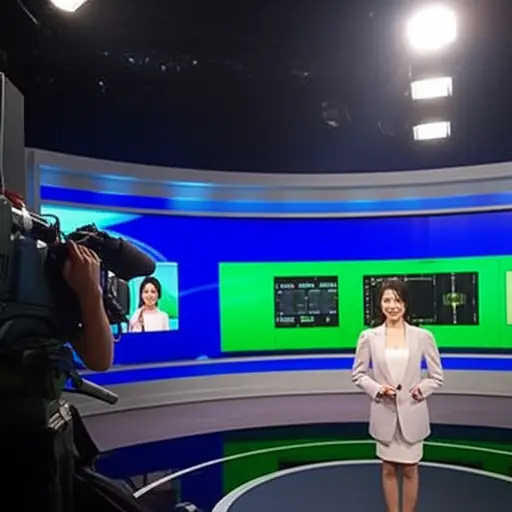 出现在电视上后，她成为了一位名人。