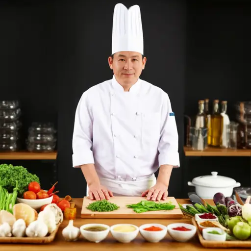 经过多年的练习，他培养了自己的烹饪技能。