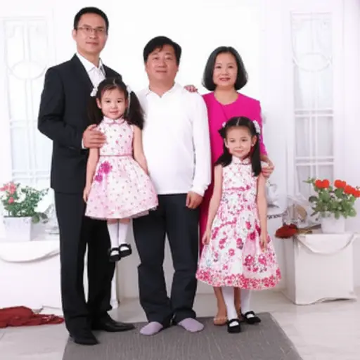 在中国，孩子的姓氏通常随父亲。