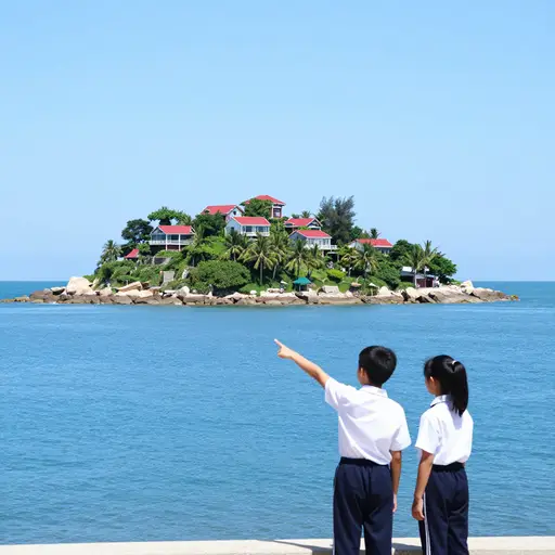 他住在南岛吗？