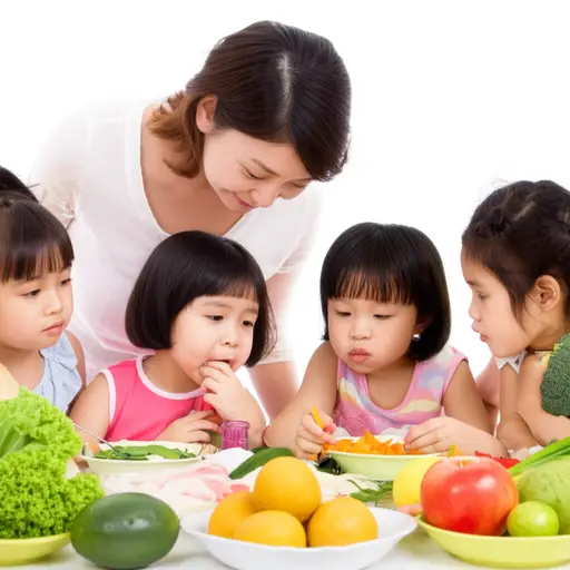 她的孩子们都是素食者。