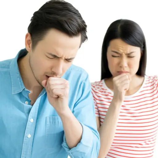 对不起——我的咳嗽让你烦了吗？