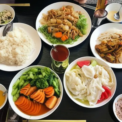 那应该足够五个人吃的食物。