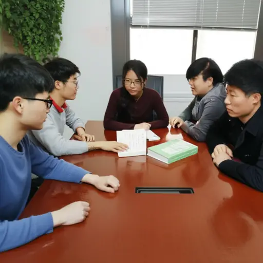 这个小组每个月开会，就他们都读过的一本书交换看法。