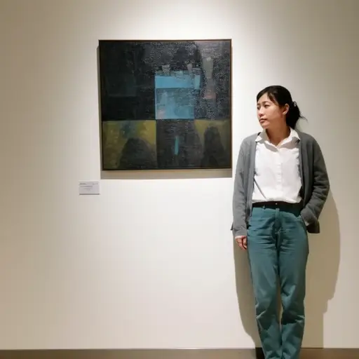 她认为那幅画给她带来了坏运气，但她以为她只是在胡说，不会再发生了。