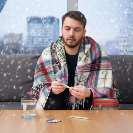 这是我今年冬天第二次得流感了。