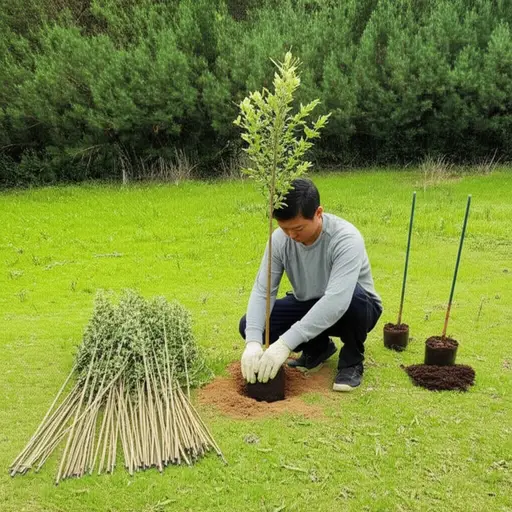 我将种植许多新树。