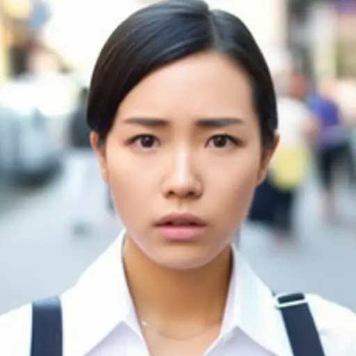 我一看到她，就知道有什么不对劲。