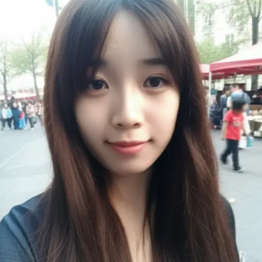 我几乎没认出她——她变化太大了。